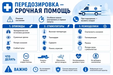 Помощь при передозировке в Ленинске