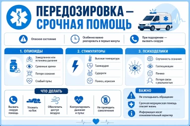 Помощь при передозировке в Ленинске