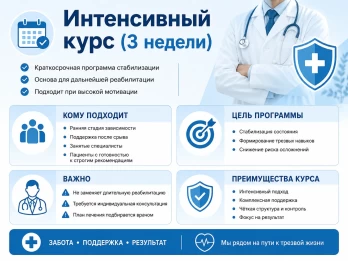 Реабилитация за 21 день в Ленинске